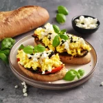 Grilled Veggie Egg Scramble